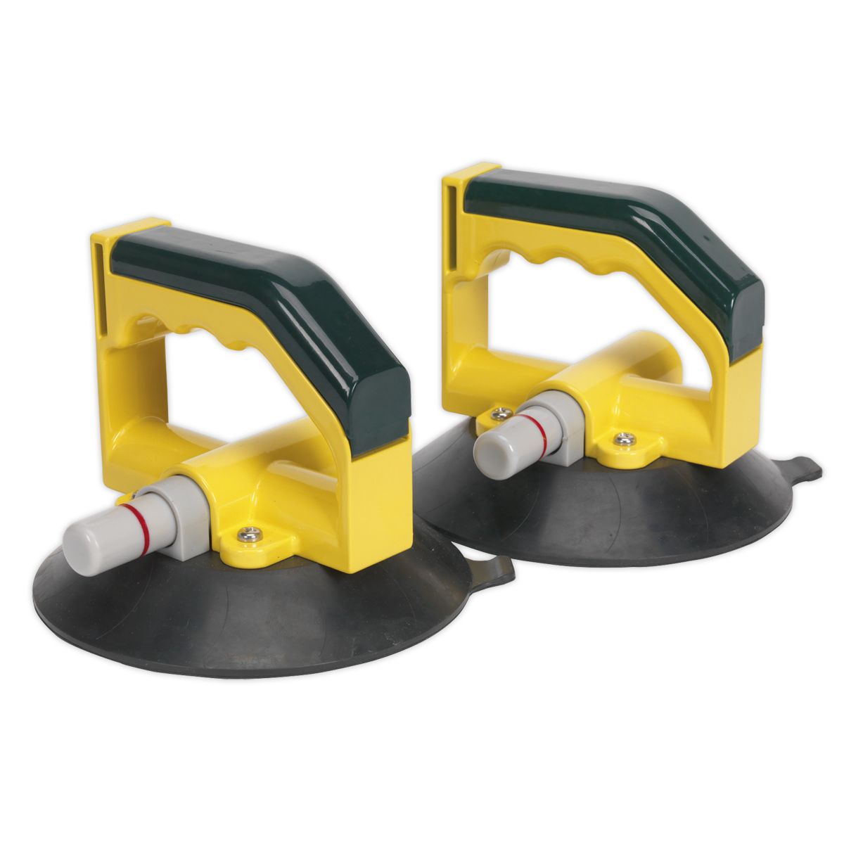 Sealey Vacuum Suction Cup 150mm - Pair - Image 1