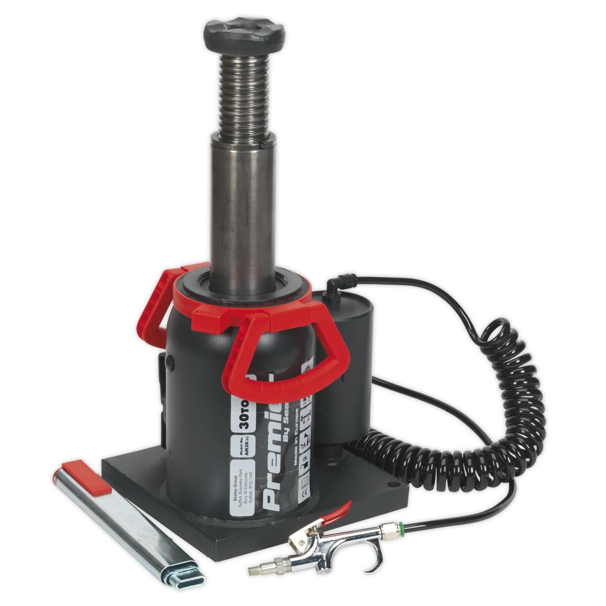 Sealey Premier Manual/Air Hydraulic Bottle Jack 30 Tonne - Image 8