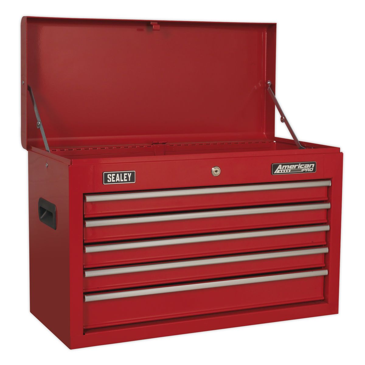 Sealey American PRO Topchest 5 Drawer with 272pc Tool Kit - Red - Image 5
