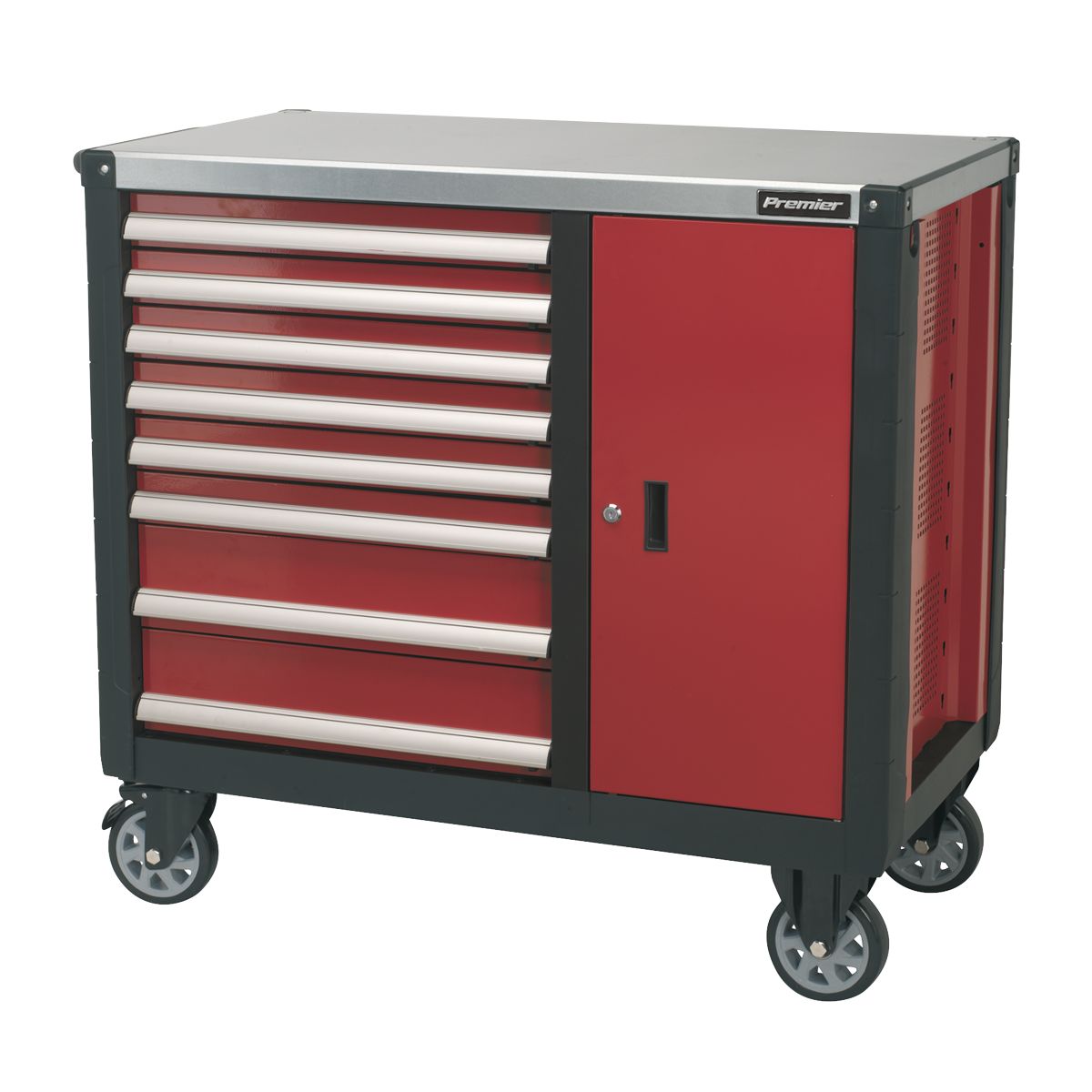 Sealey Premier Mobile Workstation 8 Drawer - Image 1