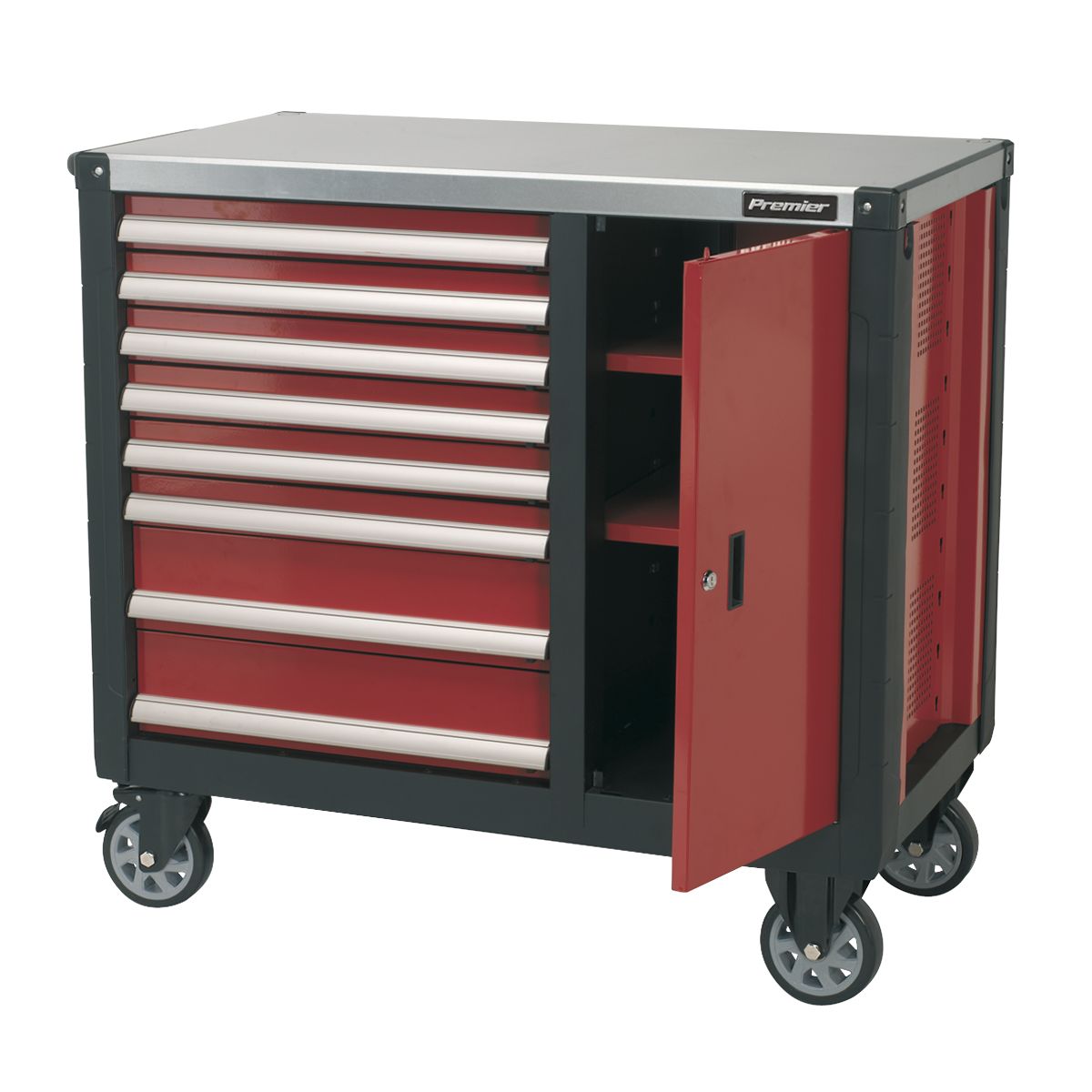 Sealey Premier Mobile Workstation 8 Drawer - Image 2