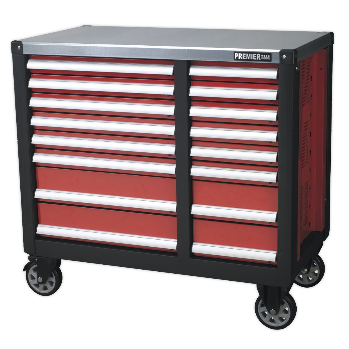 Sealey Premier Mobile Workstation 16 Drawer - Image 1