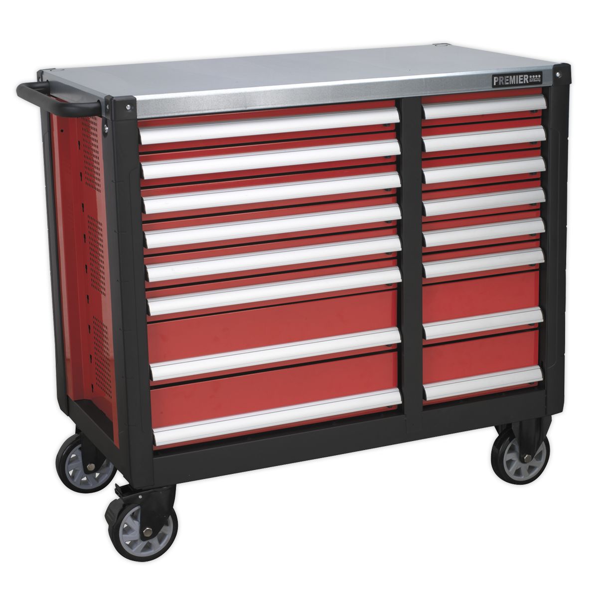 Sealey Premier Mobile Workstation 16 Drawer - Image 3