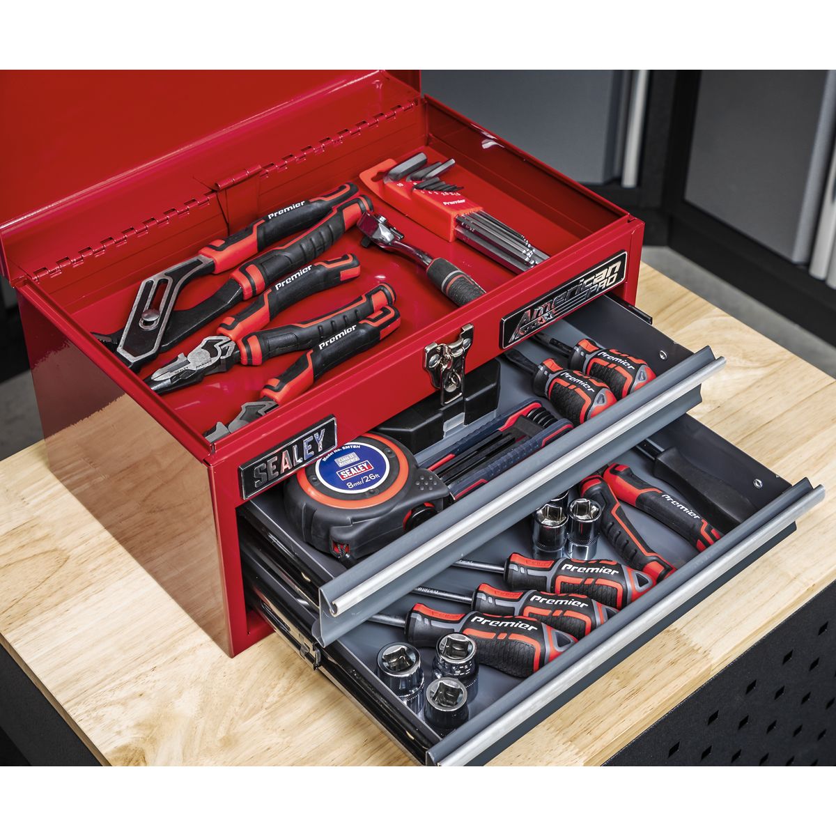 Sealey American PRO Toolbox 2 Drawer - Image 10