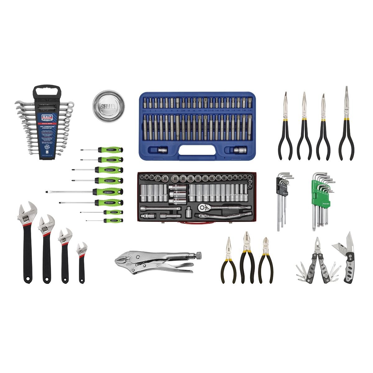 Sealey Superline PRO Topchest 10 Drawer with 139pc Tool Kit - Black - Image 6