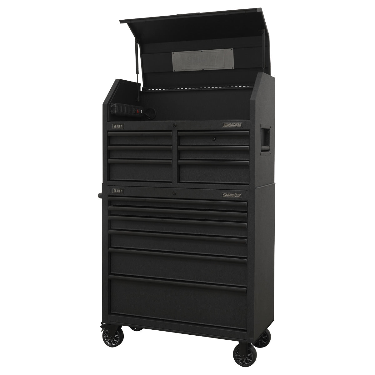 Superline PRO Tool Chest Combination with Power Bar 12 Drawer AP36BESTACK