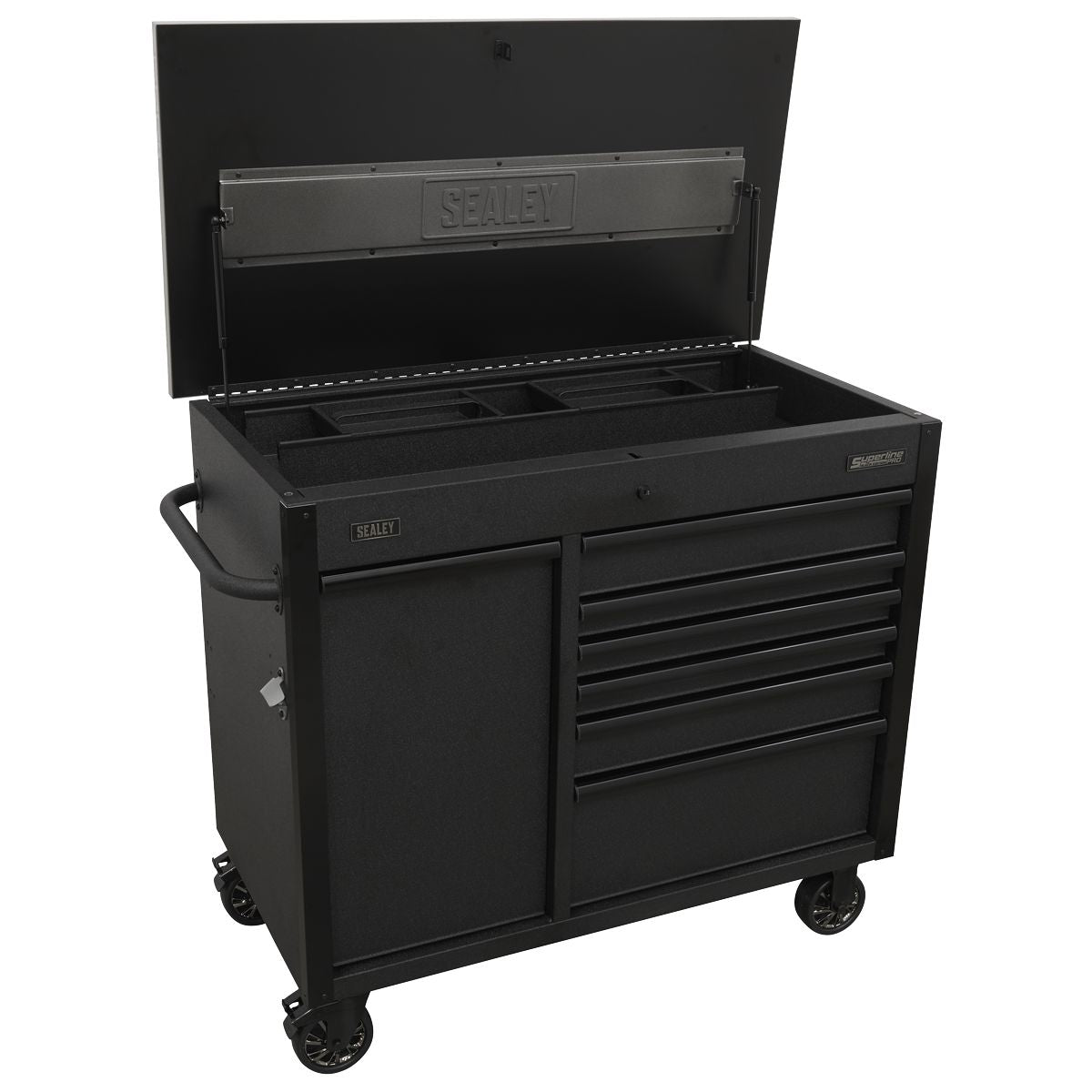 Sealey Superline PRO Mobile Tool Cabinet with Power Tool Charging Drawer 1120mm - Image 6