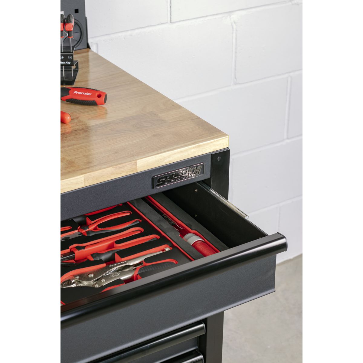 Sealey Superline PRO Mobile Workstation 10 Drawer - Image 5