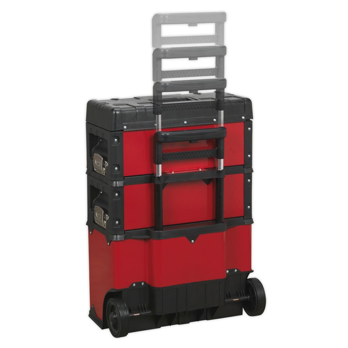 Sealey Mobile Steel/Composite Toolbox - 3 Compartment - Image 7