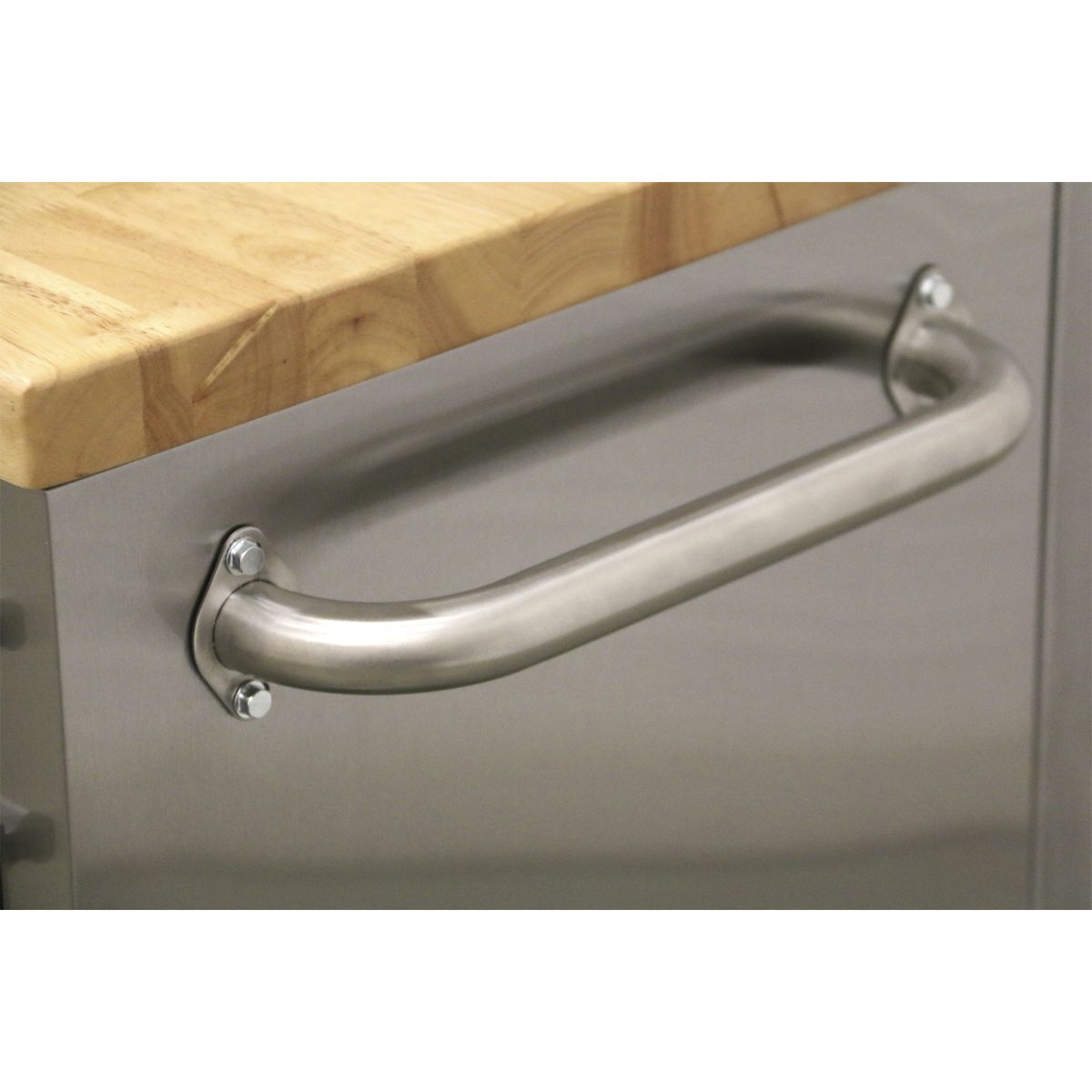 Sealey Premier Mobile Stainless Steel Tool Cabinet 10 Drawer with Backboard & 2 Wall Cupboards - Image 6