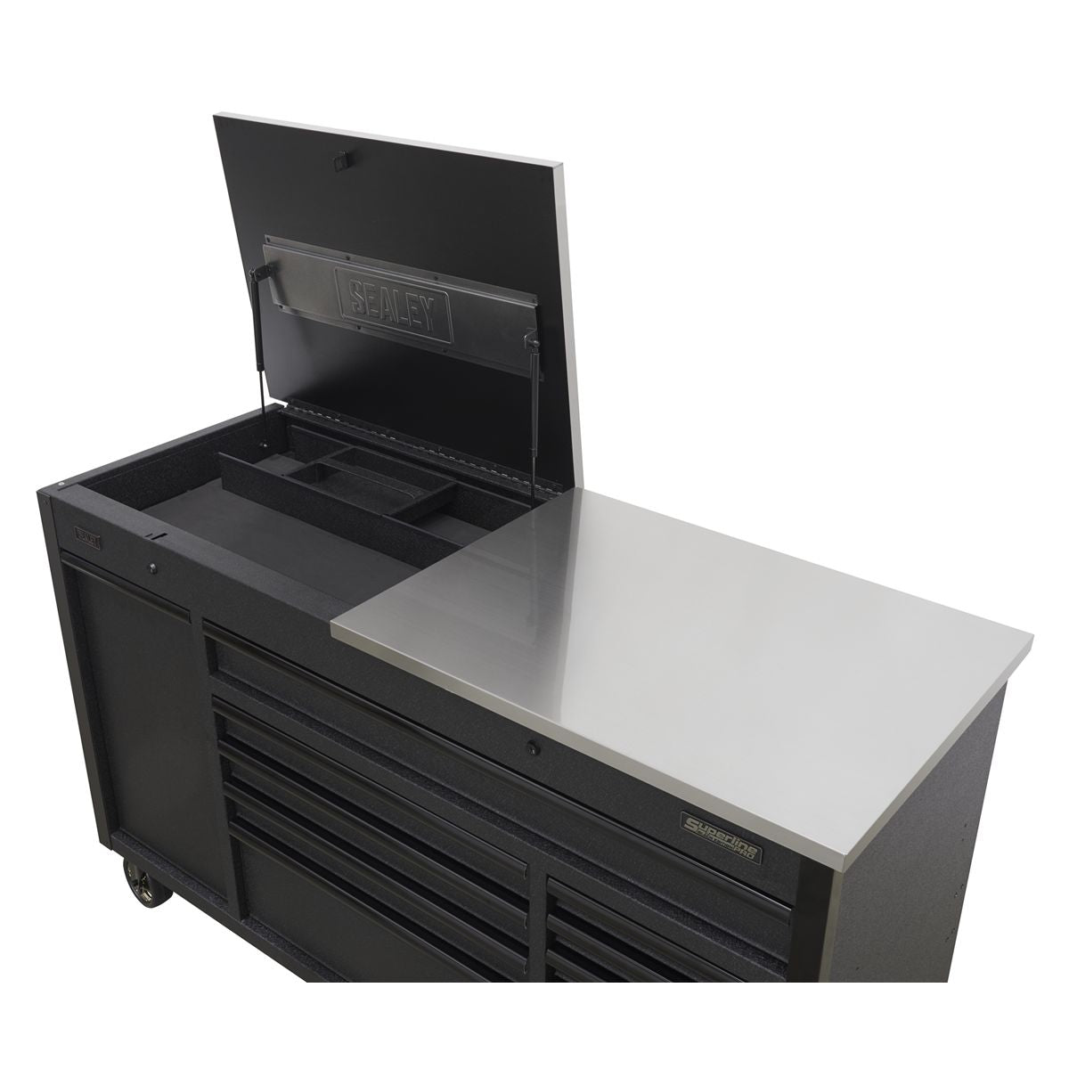 Sealey Superline PRO Mobile Tool Cabinet with Power Tool Charging Drawer 1600mm - Image 4