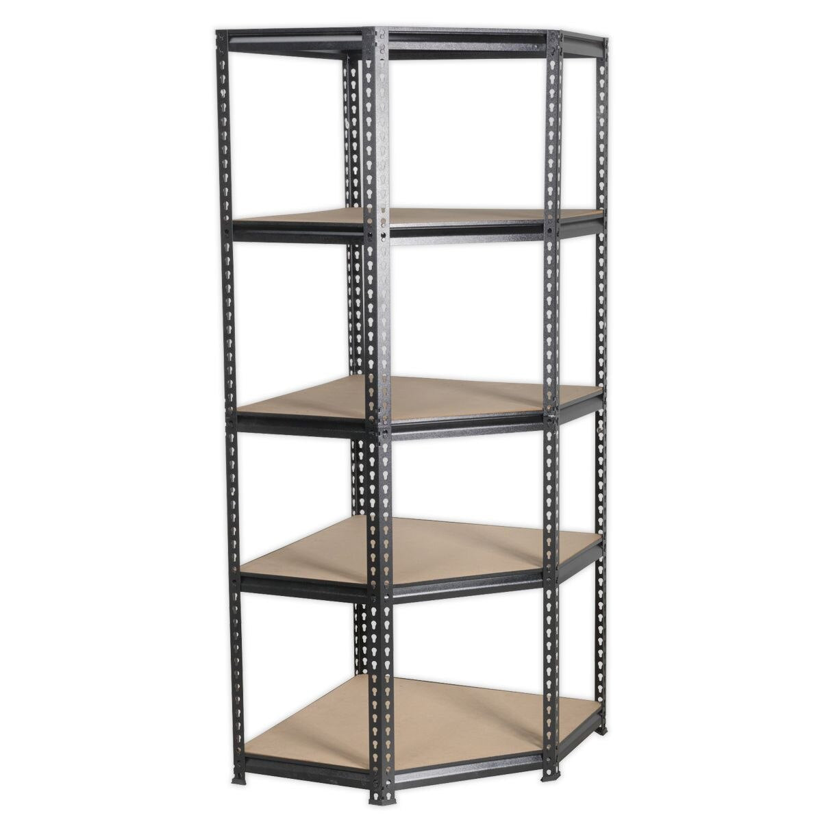 Sealey 5-Level Corner Racking Unit 150kg Capacity Per Level - Image 4