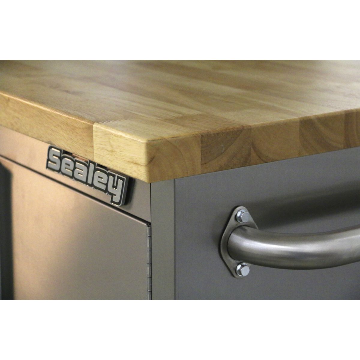Sealey Premier Mobile Stainless Steel Tool Cabinet & Cupboard 10 Drawer - Image 10