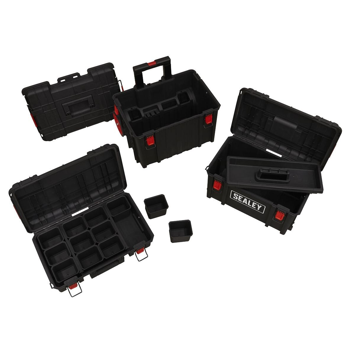 Sealey Heavy-Duty Mobile Storage System Set 3pc - Image 7