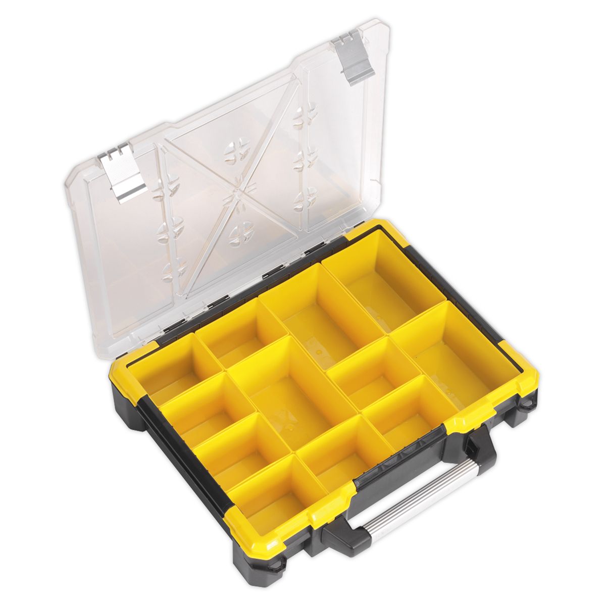 Sealey Parts Storage Case with 12 Removable Compartments 490mm - Image 2