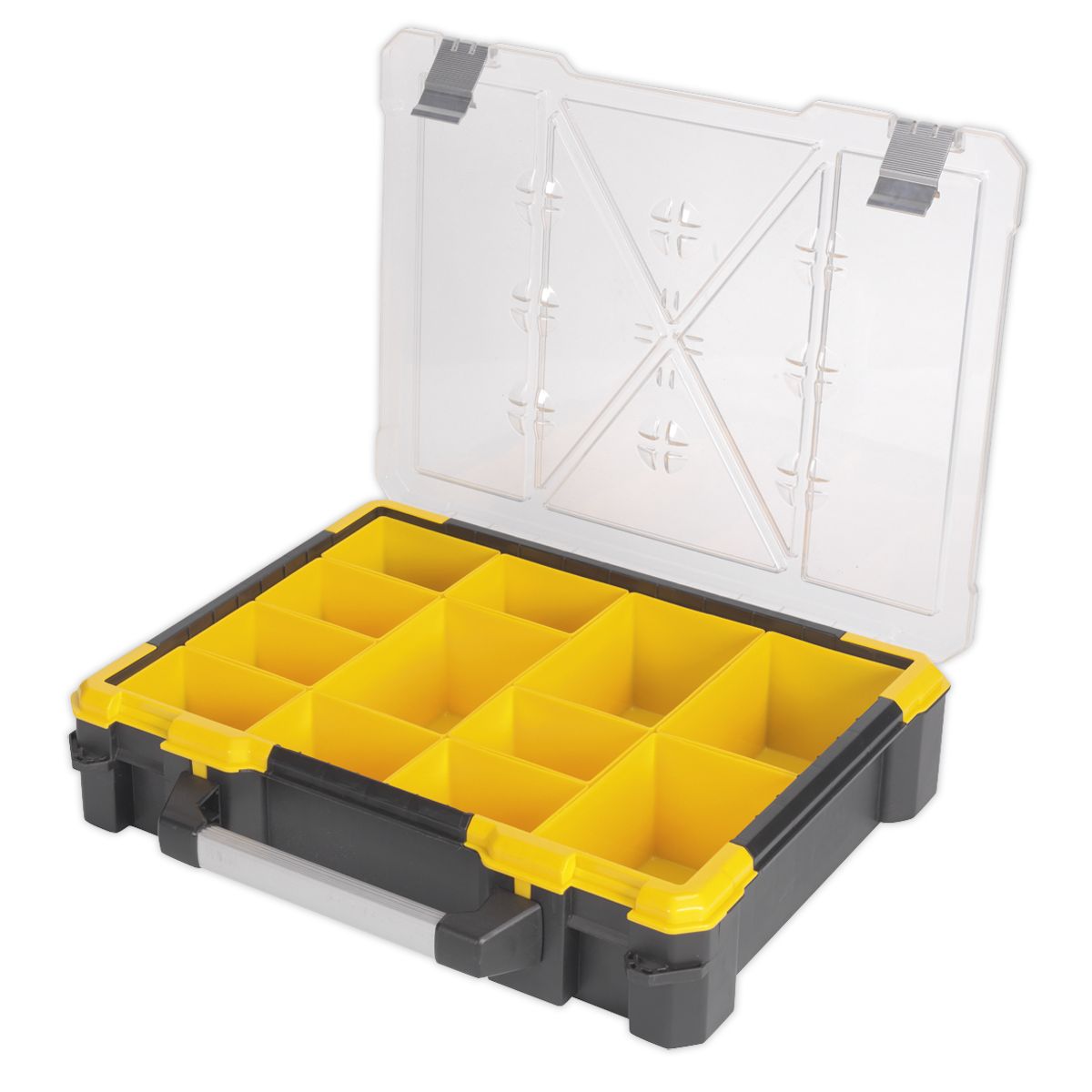 Sealey Parts Storage Case with 12 Removable Compartments 490mm - Image 3