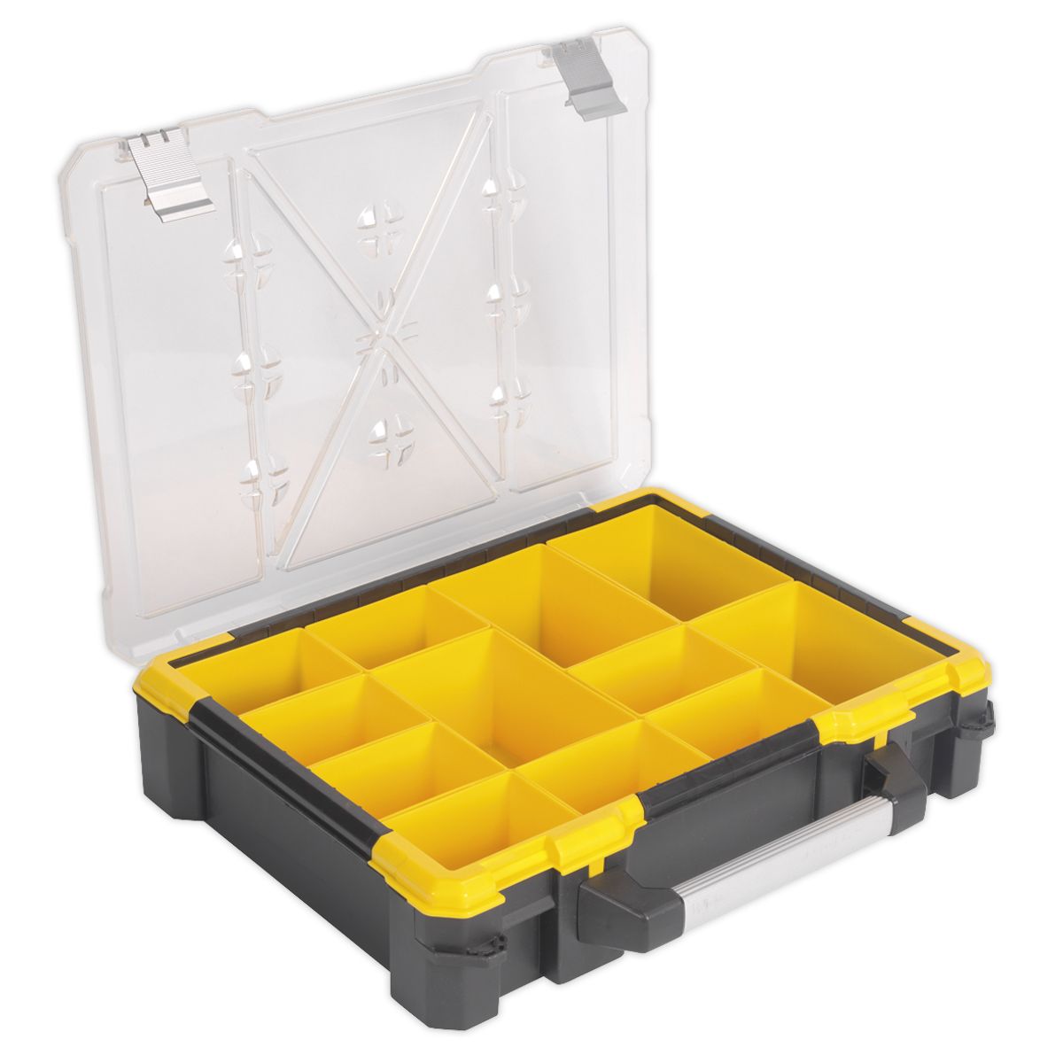 Sealey Parts Storage Case with 12 Removable Compartments 490mm - Image 4