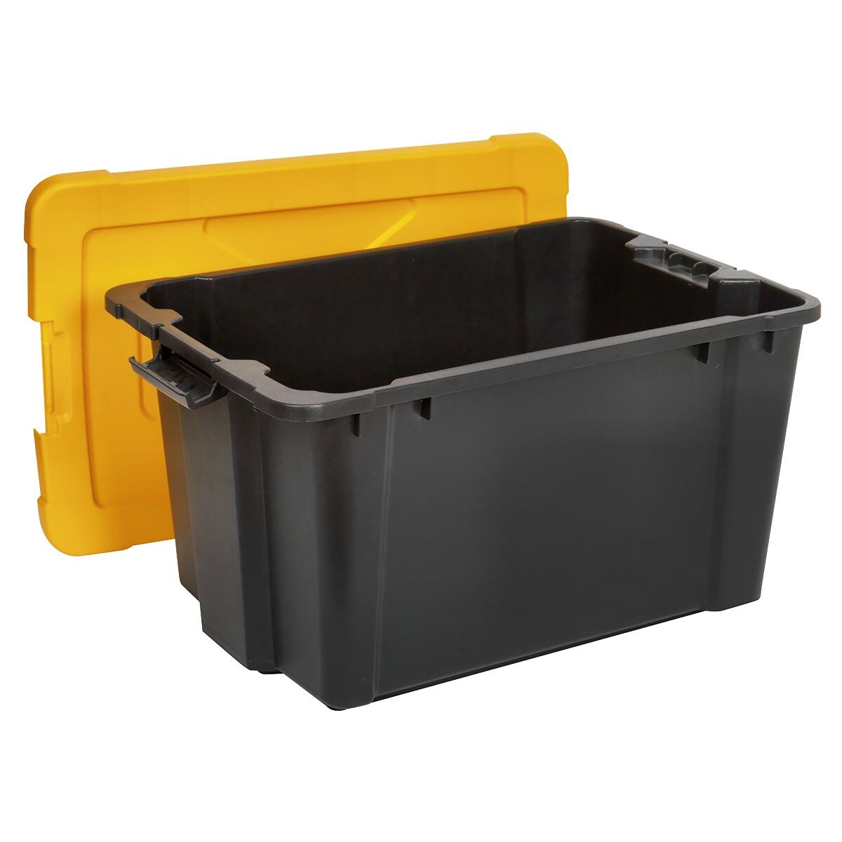 Sealey Composite Stackable Storage Box with Lid 54L - Image 2