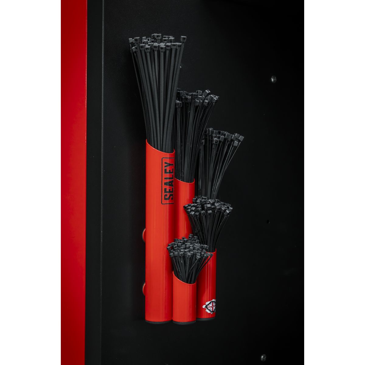 Sealey Large Magnetic Cable Tie Holder - Red - Image 5