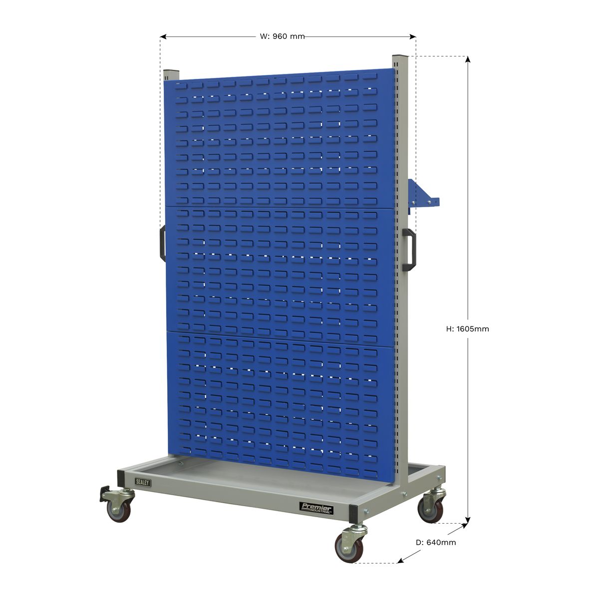Sealey Premier Industrial Mobile Storage System with Shelf - Image 4