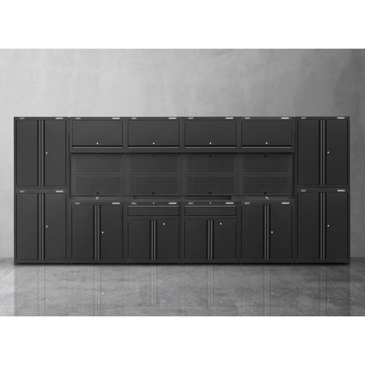 Superline PRO Rapid-Fit Modular Garage Storage System 4.6m APMS16HFP