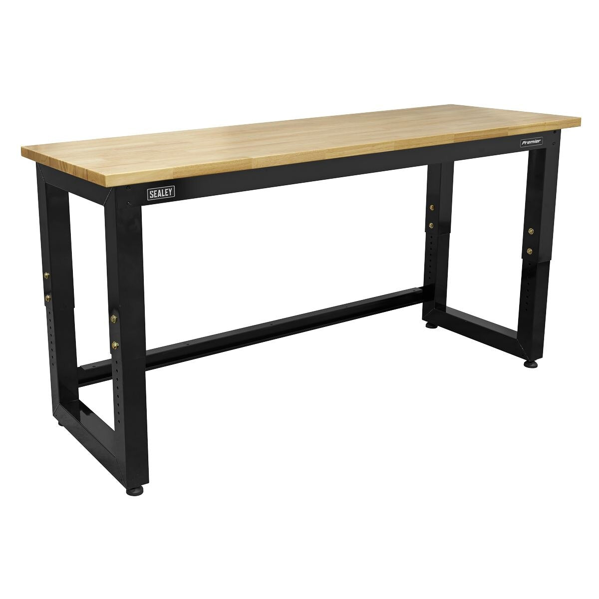 Sealey Premier Heavy-Duty Steel Adjustable Workbench with Wooden Worktop 1830mm - Image 4