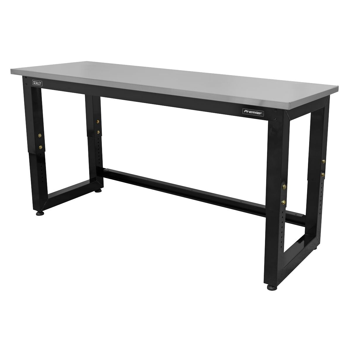 Sealey Premier Heavy-Duty Steel Adjustable Workbench with Stainless Steel Worktop 1830mm - Image 5