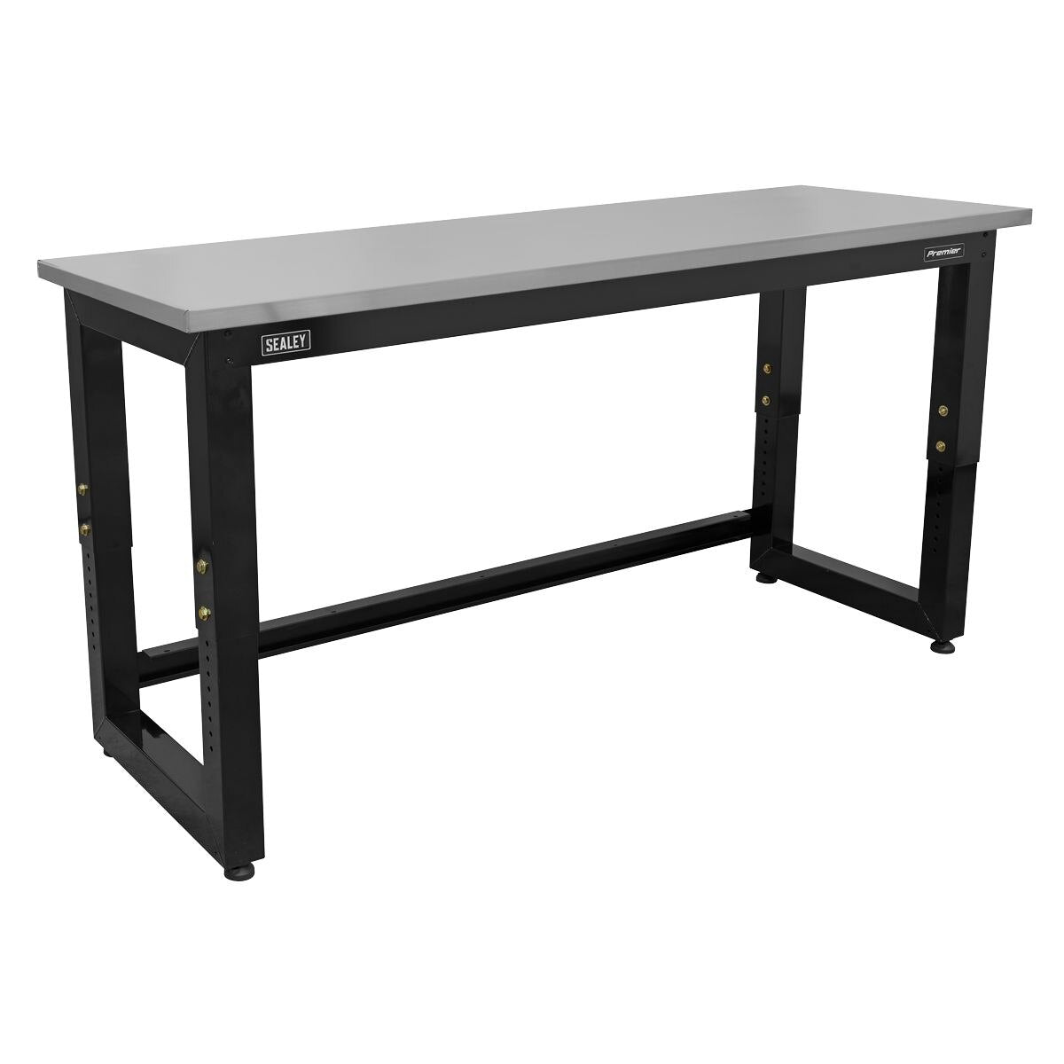 Sealey Premier Heavy-Duty Steel Adjustable Workbench with Stainless Steel Worktop 1830mm - Image 6