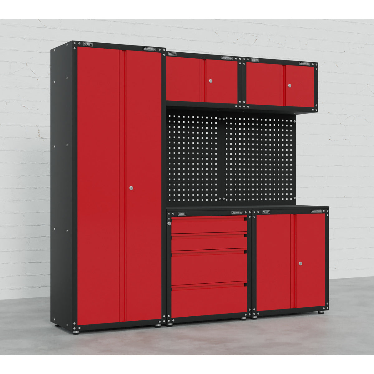 American PRO Modular Storage System 2.0m APMS80COMBO3
