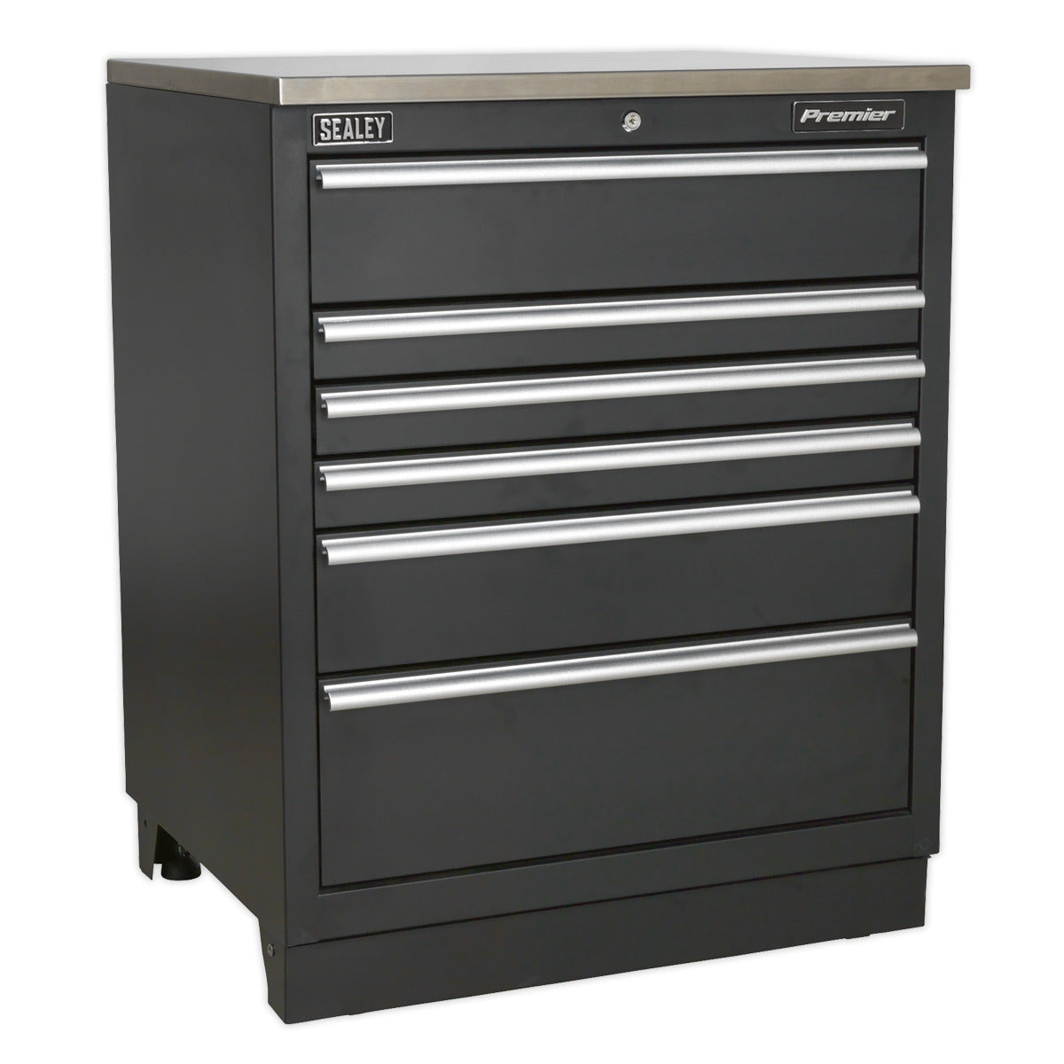 Premier Storage System with Stainless Worktop 2.48m APMSCOMBO1SS
