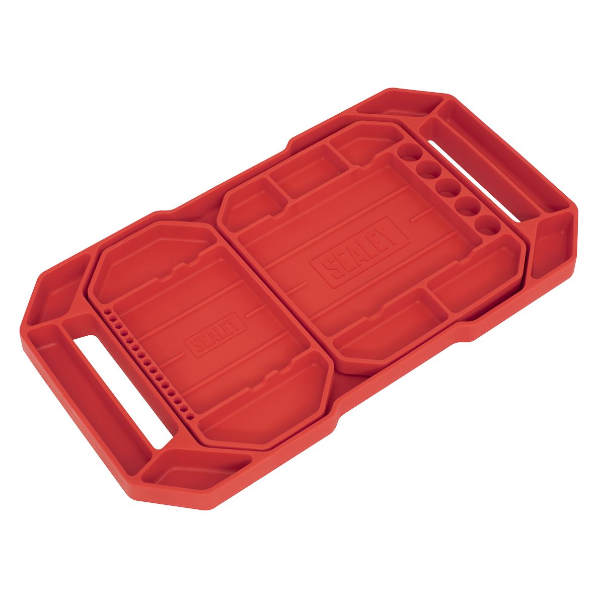 Sealey Non-Slip Flexible Tool Trays - Pack of 3 - Image 3