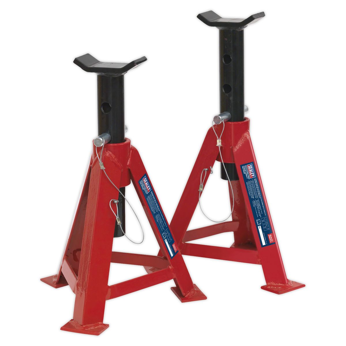 Sealey Axle Stands (Pair) 5 Tonne Capacity per Stand - Image 1