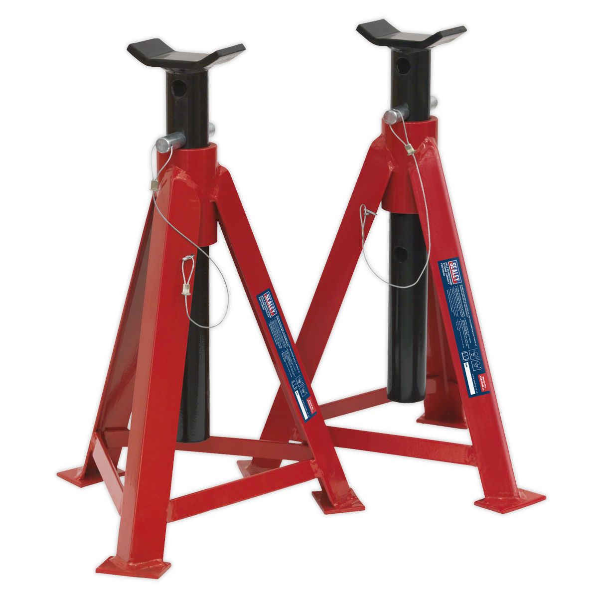 Sealey Axle Stands (Pair) 5 Tonne Capacity per Stand - Image 2