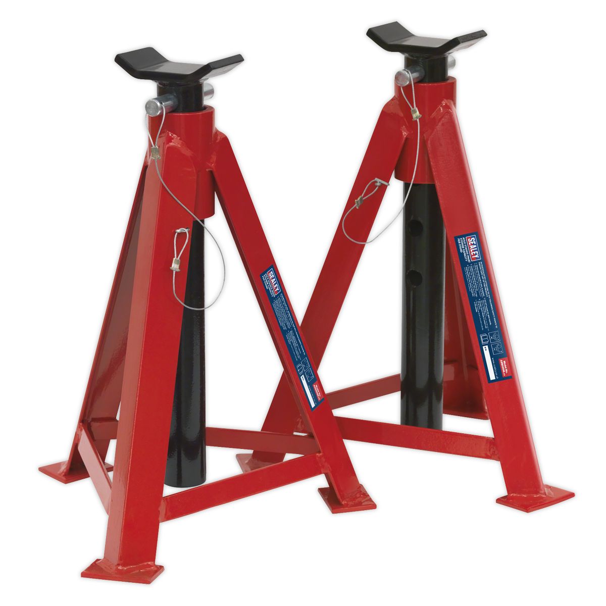 Sealey Axle Stands (Pair) 5 Tonne Capacity per Stand - Image 3