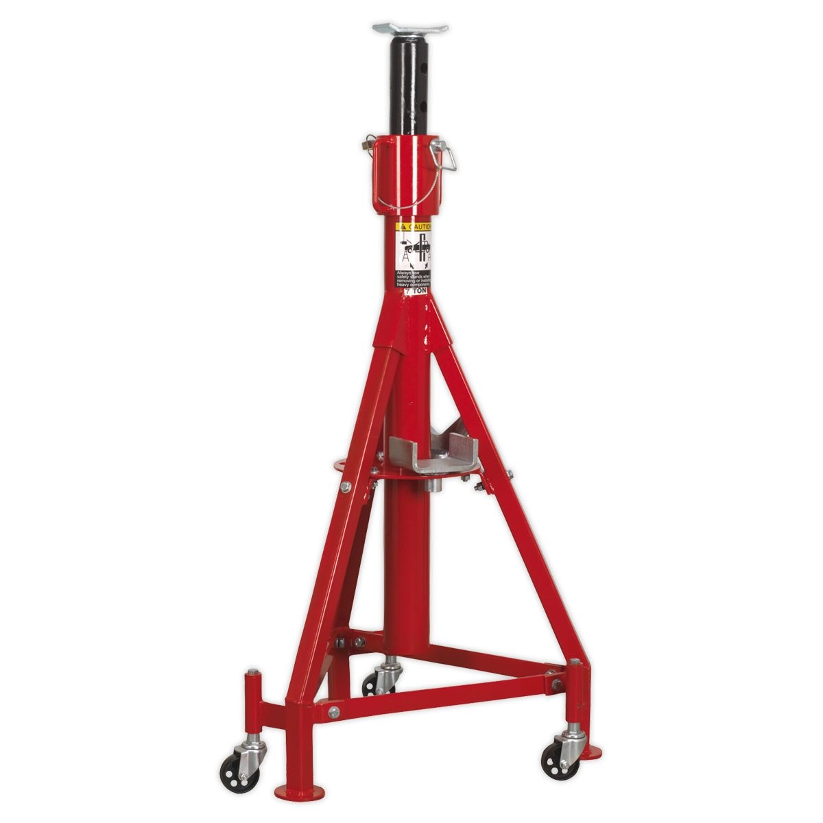 Sealey High Level Commercial Vehicle Support Stand 7 Tonne - Image 1