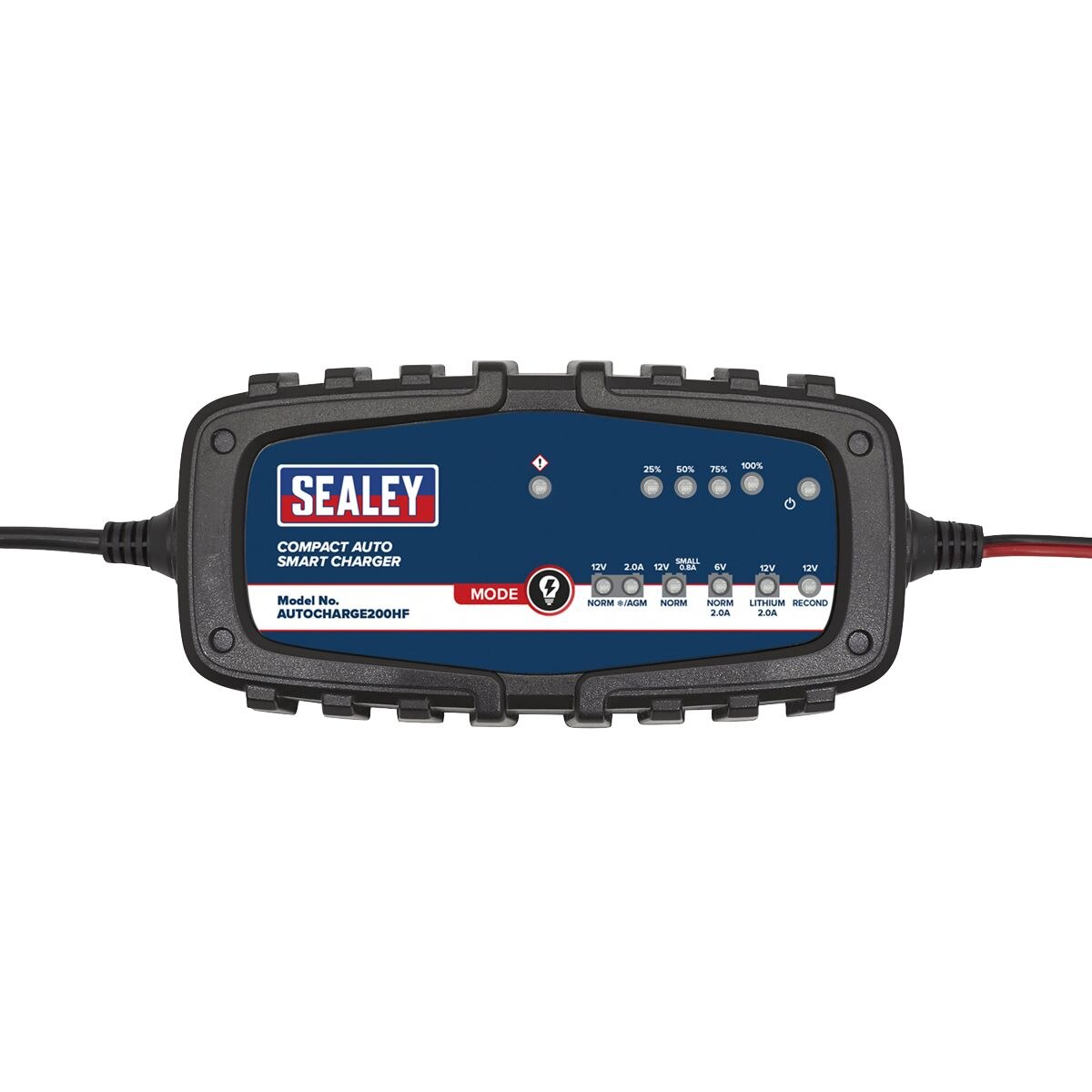 Sealey 6/12V Compact Auto Smart Charger & Maintainer 2A - Image 2