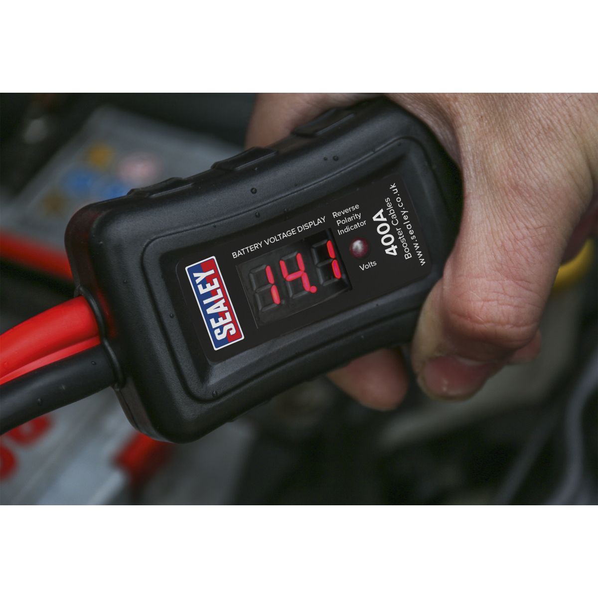 Sealey Booster Cables with Electronics Protection 16mm_ x 3m 400A - Image 3