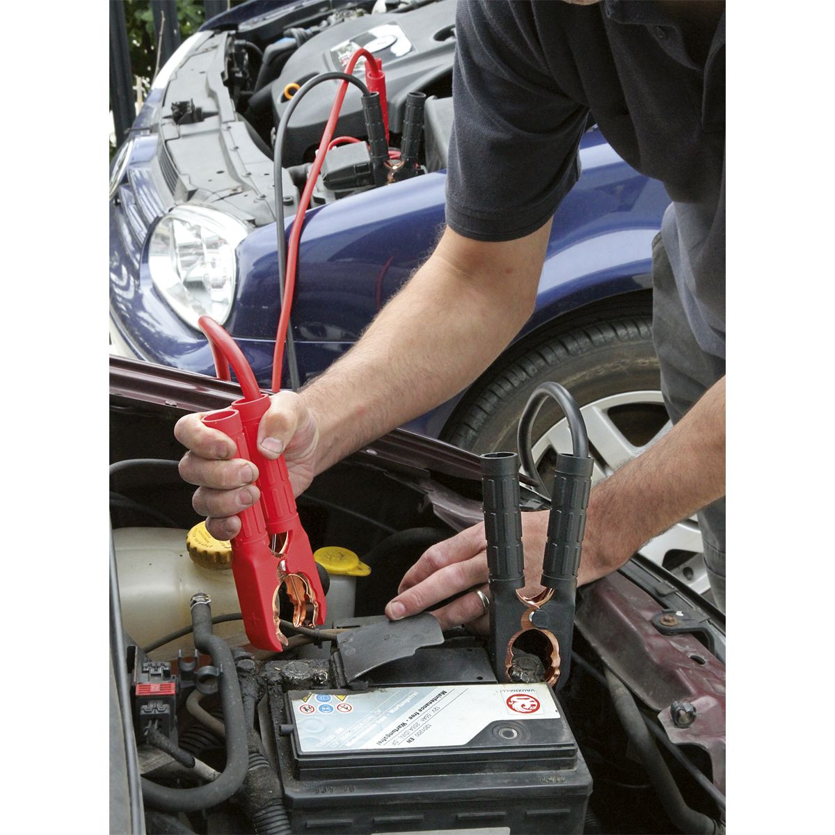 Sealey Booster Cables 25mm_ x 3.5m 350A - Image 2