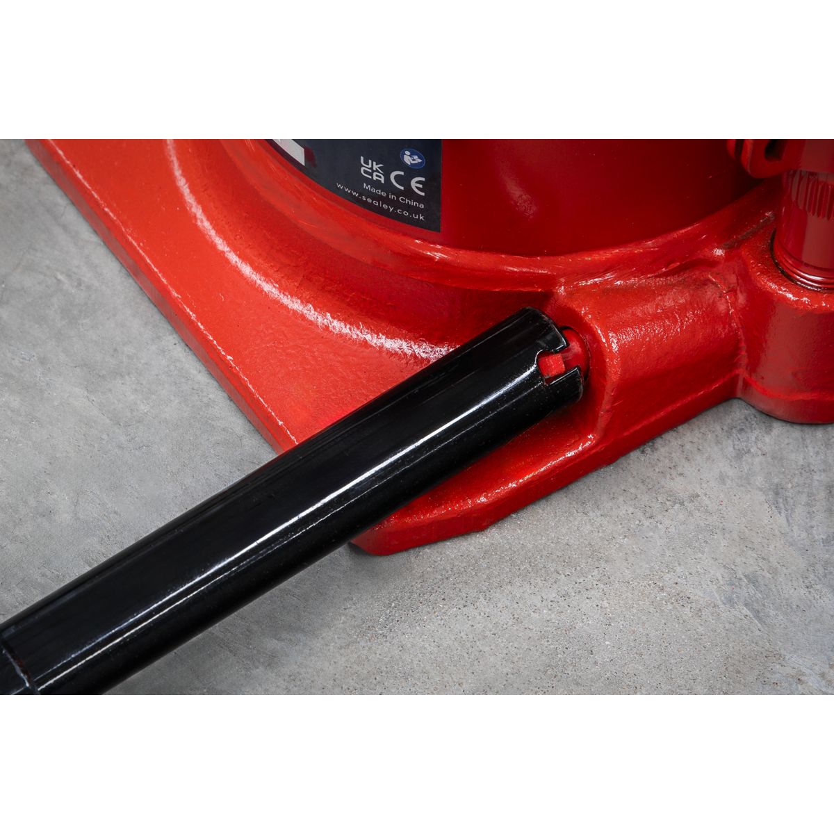 Sealey Low Profile Telescopic Bottle Jack 20 Tonne - Image 3
