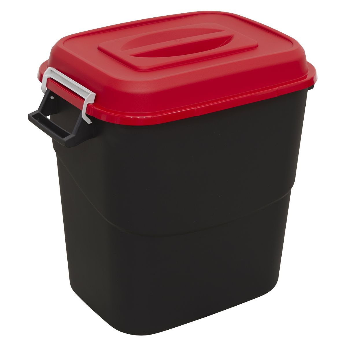 Sealey Refuse/Storage Bin 75L - Red - Image 1