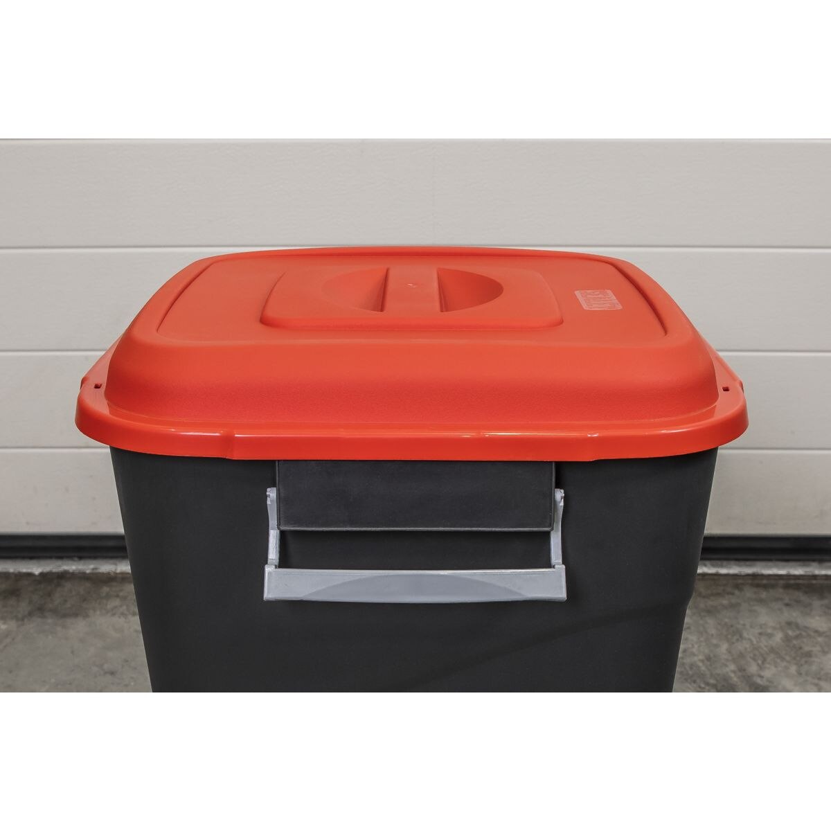 Sealey Refuse/Storage Bin 75L - Red - Image 6