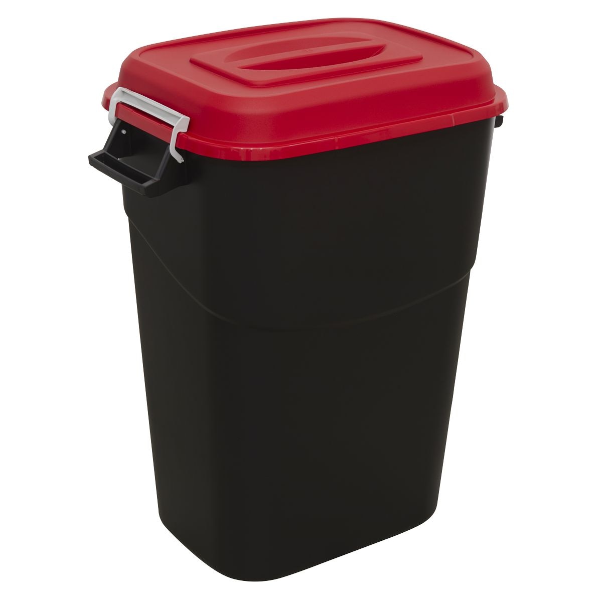 Sealey Refuse/Storage Bin 95L - Red - Image 1