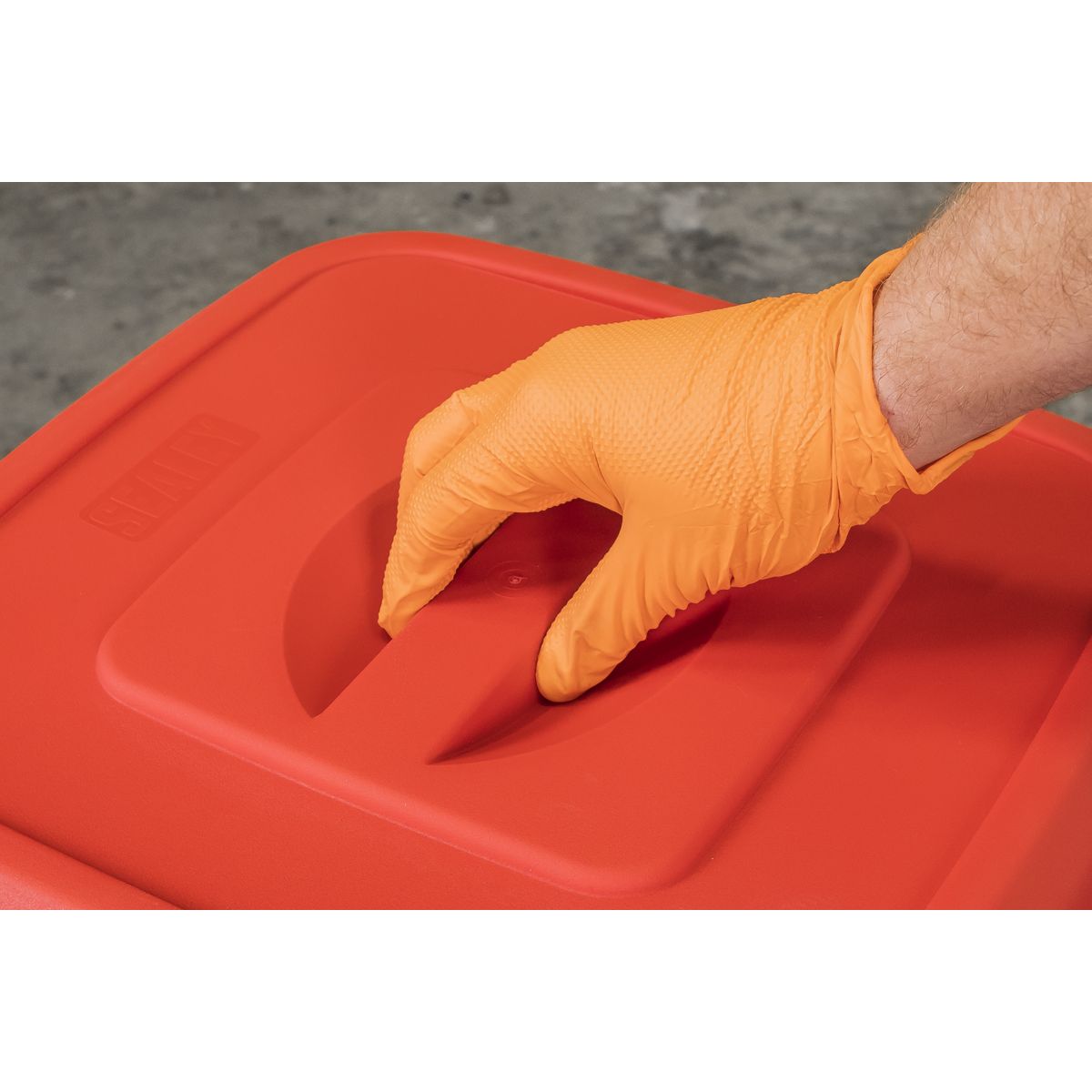 Sealey Refuse/Storage Bin 95L - Red - Image 3