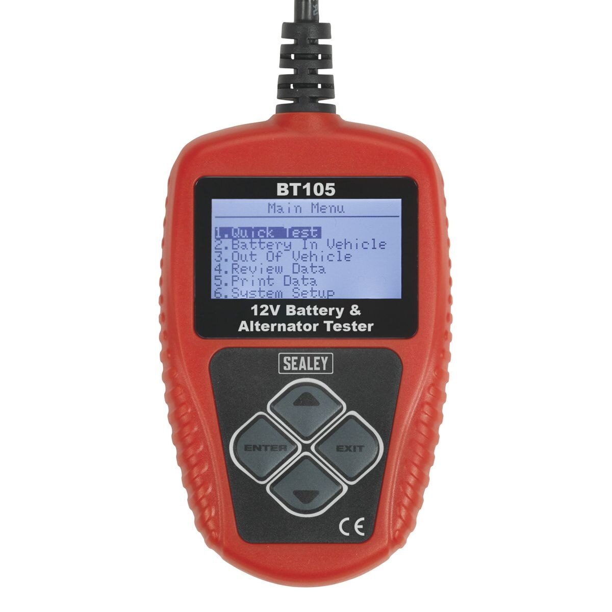 Sealey Digital Battery & Alternator Tester 12V - Image 2