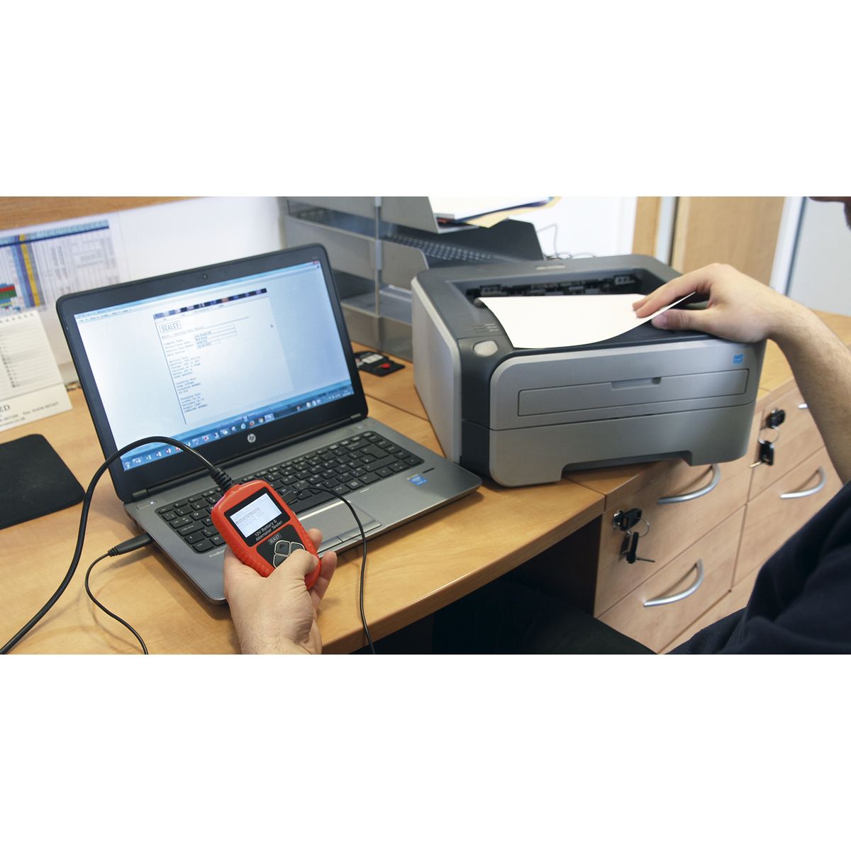 Sealey Digital Battery & Alternator Tester 12V - Image 7