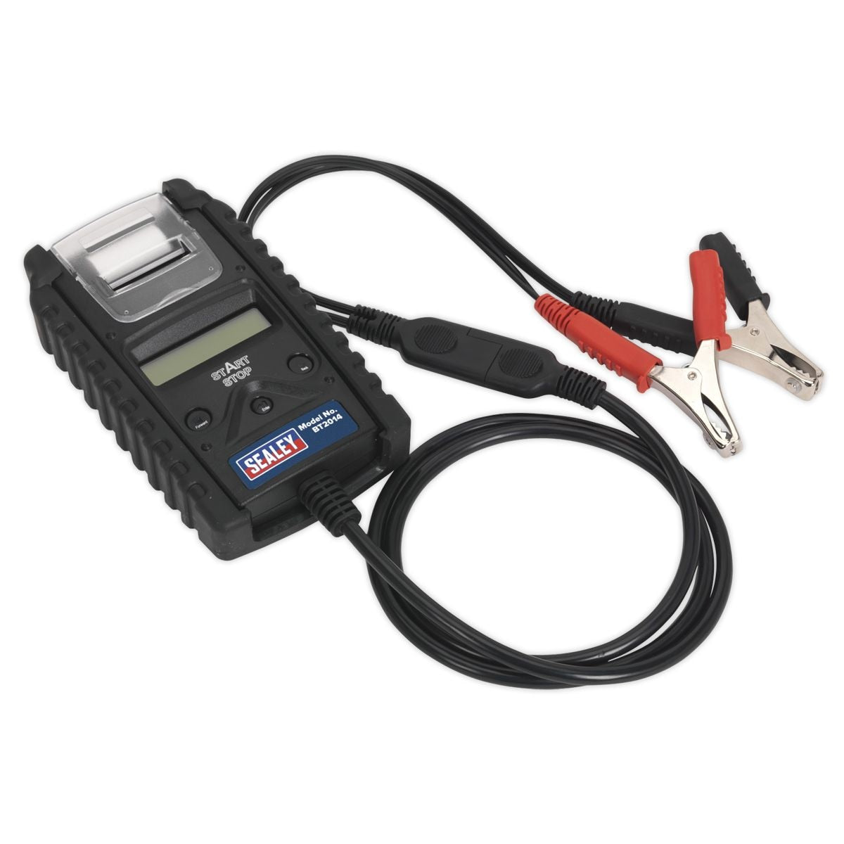 Sealey Digital Start/Stop Battery & Alternator Tester with Printer 6/12/24V - Image 1