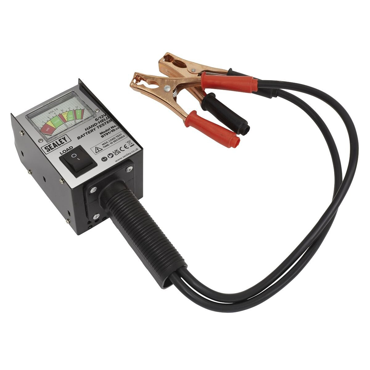 Sealey Handheld Battery Tester 6/12V - Image 2