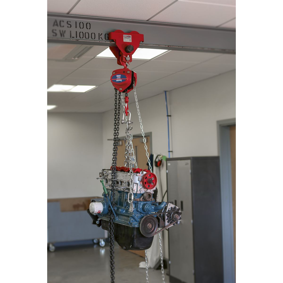 Sealey Chain Block 2.5m - 1 Tonne - Image 3