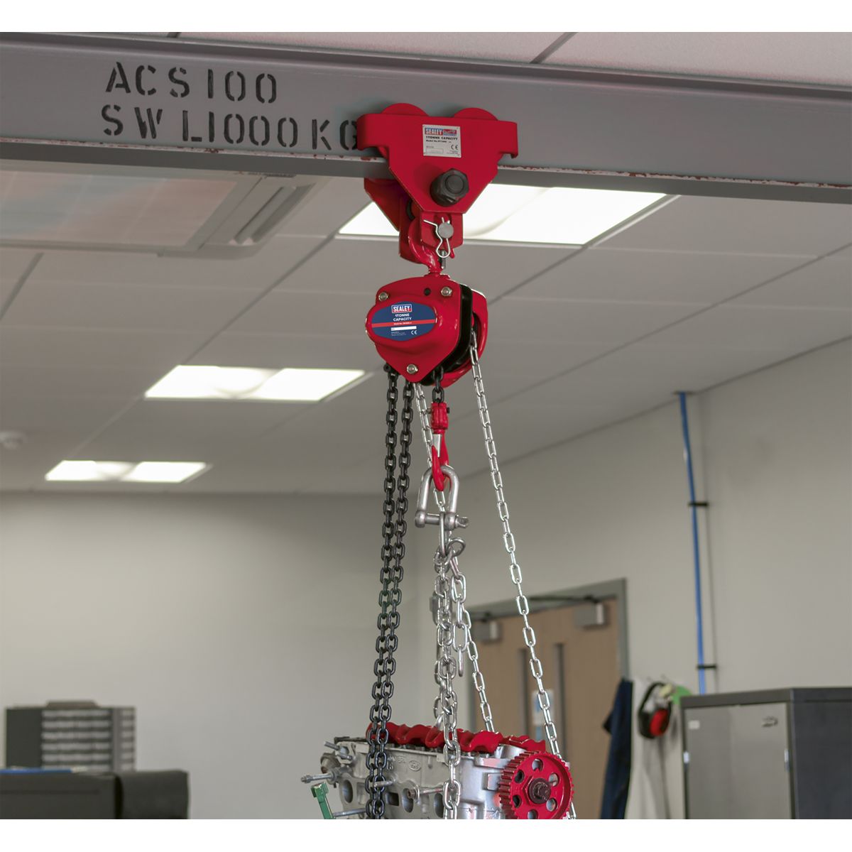 Sealey Chain Block 2.5m - 1 Tonne - Image 4