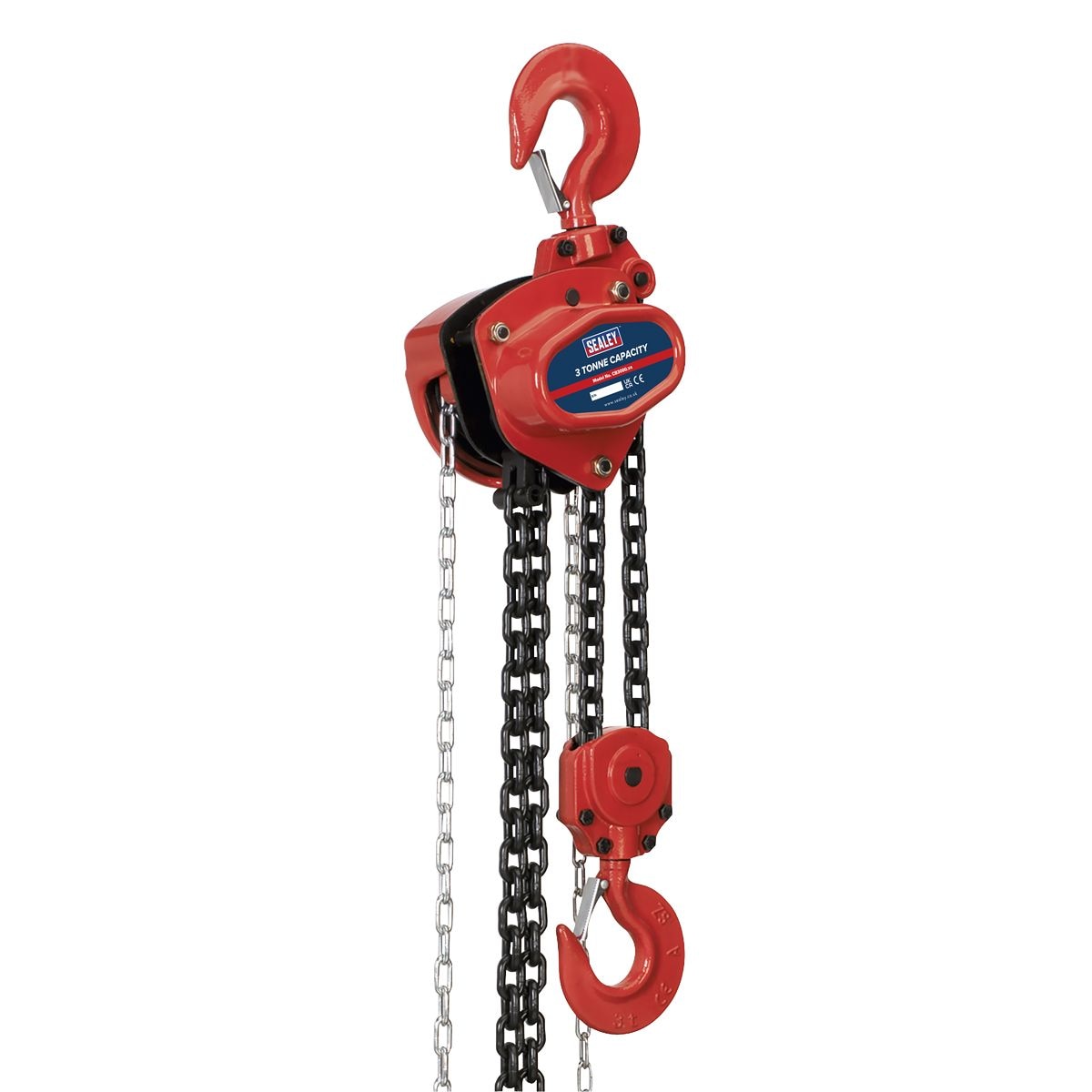 Sealey Chain Block 3m - 3 Tonne - Image 1